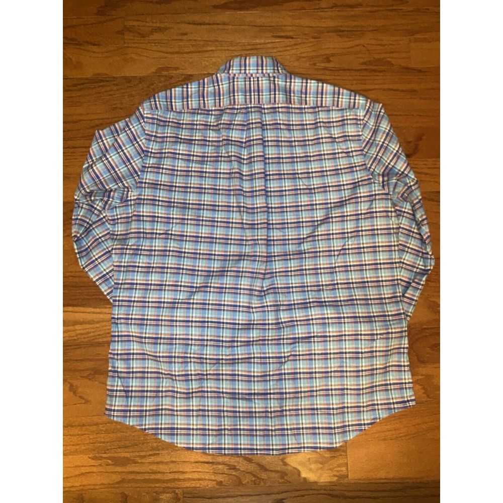 Ralph Lauren‎ Slim Fit Stretch Oxford Striped Button Up Size XXL TTG - Picture 2 of 5